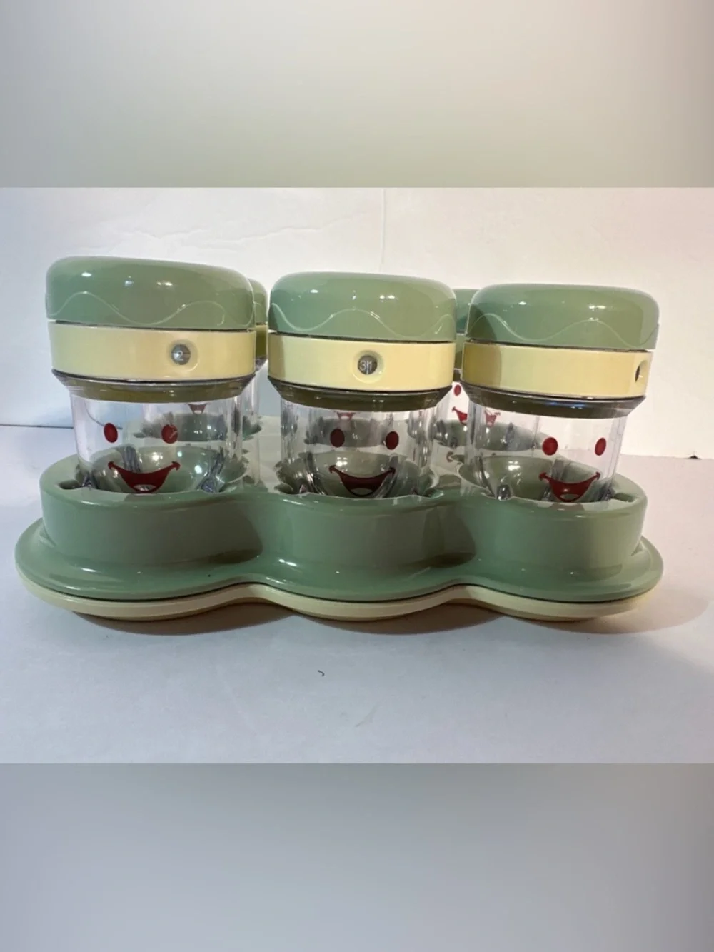 Baby Bullet Blender Part Replacement 6 Containers‎ With Date Dial Lids Tray Book